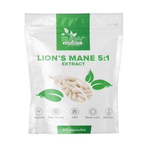 Lion's mane 5:1 ekstraktas, 500 mg, 90 kapsulių