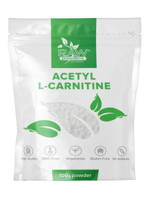 Acetil L-Karnitinas (Acetyl L-Carnitine), milteliai, 100/250 g