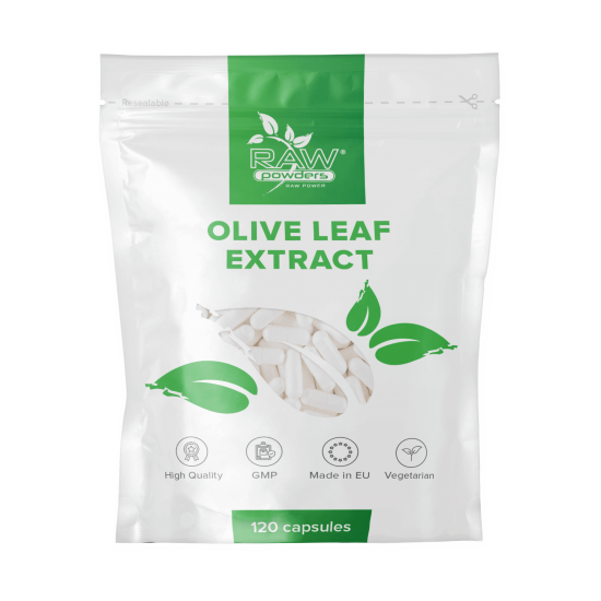 Alyvuogių lapų ekstraktas (500 mg 120 kapsulių)