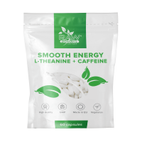 Smooth Energy (L-teaninas + Kofeinas) (60 kapsulių)