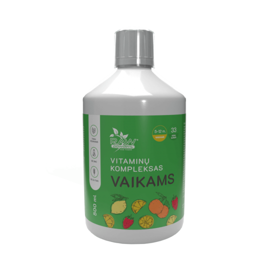 Vitaminų kompleksas Vaikams (500 ml) Vitaminų kompleksas Vaikams (500 ml)