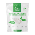 Ginkmedžio ekstraktas 3000 mg + Korėjos ženšenis, 1000 mg, 90 kapsulių
