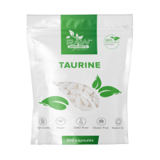 Taurinas, 500 mg, 100 kapsulių