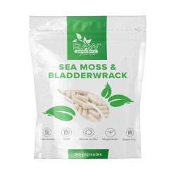 Sea Moss 250 mg & Bladderwrack 250 mg (90 kapsulių)