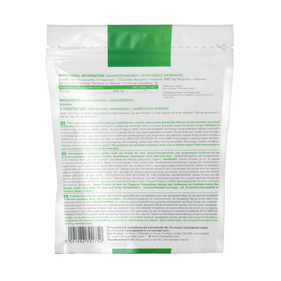 Spirulinos milteliai (250 g) Spirulinos milteliai (250 g)