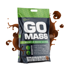 Baltymai GO MASS GAINER, 5 kg (šokolado skonio)