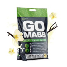 Baltymai GO MASS GAINER, 5 kg (vanilės skonio)