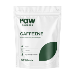 Kofeinas (Caffeine) 200 mg, 200 tablečių