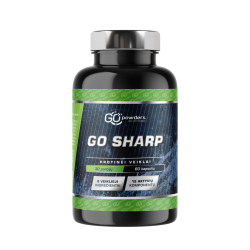 Go Powders "Go Sharp" (60 kapsulių)