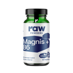 Bioaktyvus magnis su vitaminu B6 PLUS, 60 kapsulių