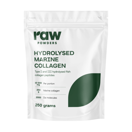 Hidrolizuotas jūrinis kolagenas, 250 g Hidrolizuotas jūrinis kolagenas, 250 g