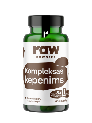 Kompleksas kepenims, 60 tablečių