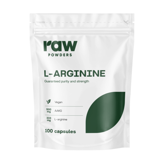 L-Argininas (L-Arginine), 500 mg, 100 kapsulių
