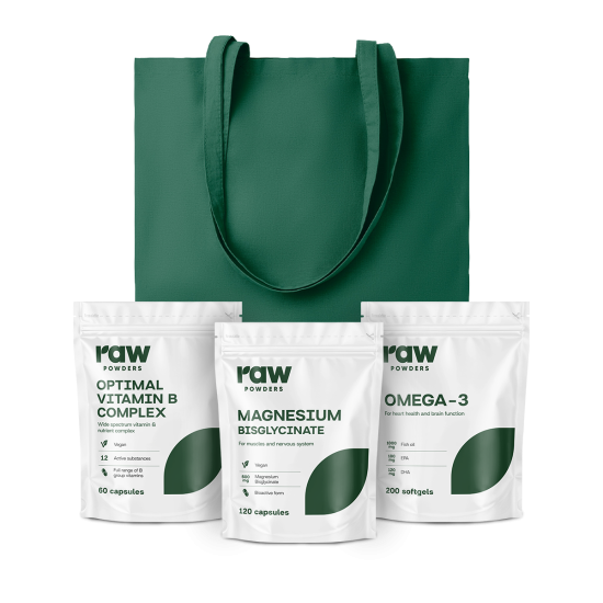Specialus Raw Powders x Sportgates Rinkinys