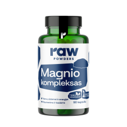 Magnio kompleksas PLUS, 90 kapsulių