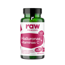 Hialuronas + vitaminas C, 60 kapsulių Hialuronas + vitaminas C, 60 kapsulių