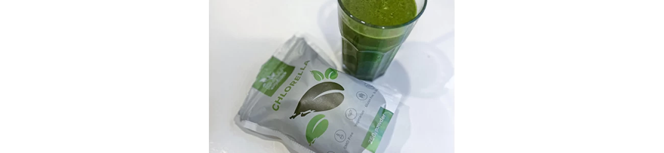 RECEPTAI SU CHLORELLA MILTELIAIS