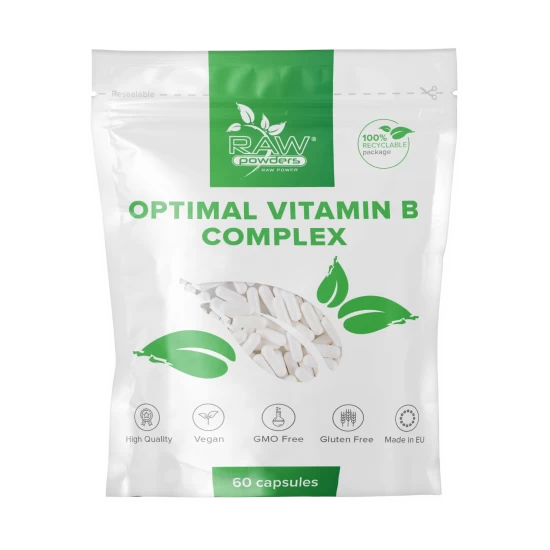 Vitaminų B kompleksas, 60 kapsulių Vitaminų B kompleksas, 60 kapsulių
