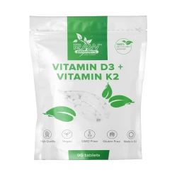 Vitaminas D3 + Vitaminas K2, 90 tablečių