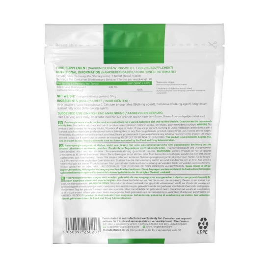 Kelp (150 mcg jodo), 90 tablečių Kelp (150 mcg jodo), 90 tablečių