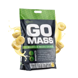 Baltymai GO MASS GAINER, 5 kg (bananų skonio)